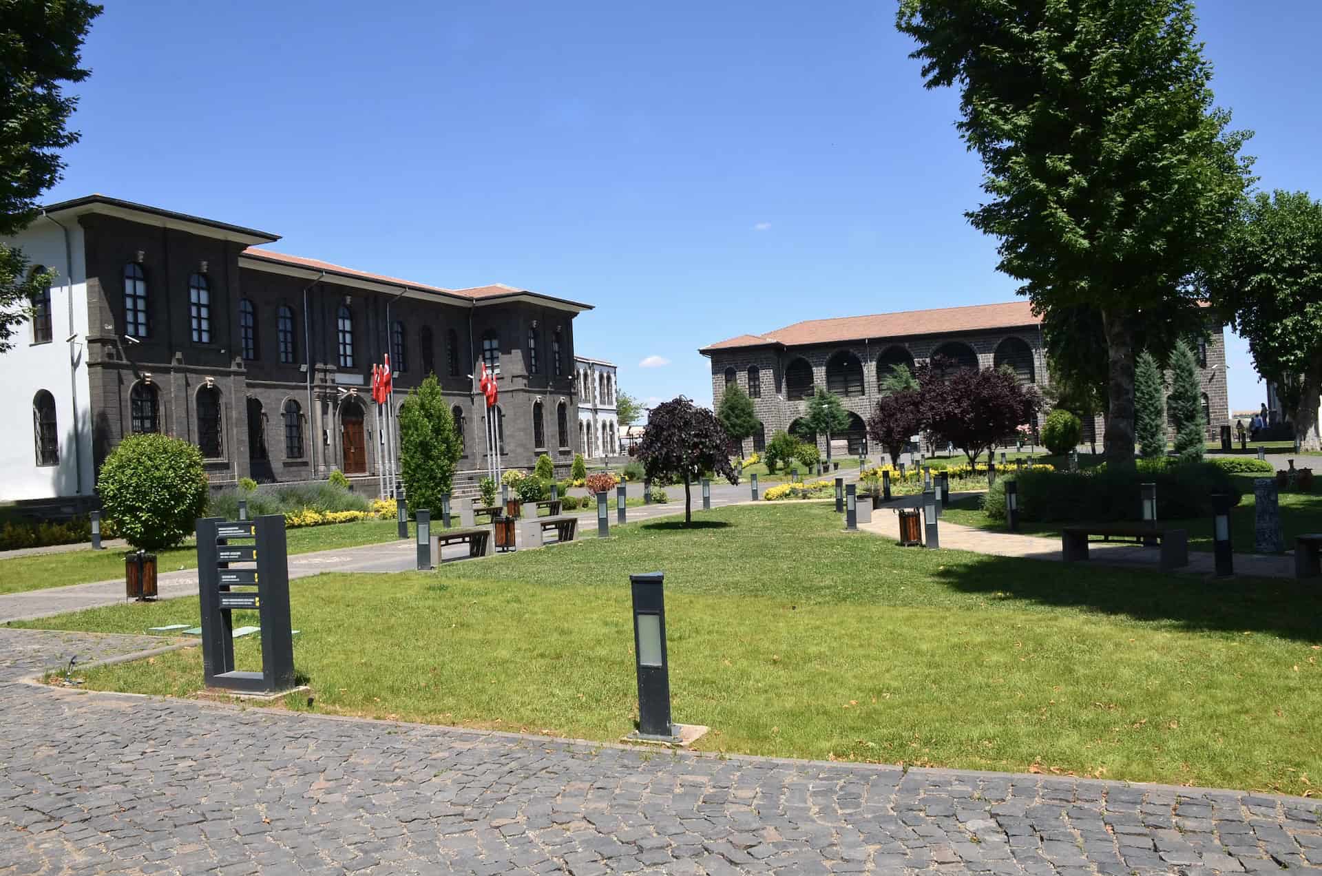 Campus of the Diyarbakır Archaeological Museum in Turkey