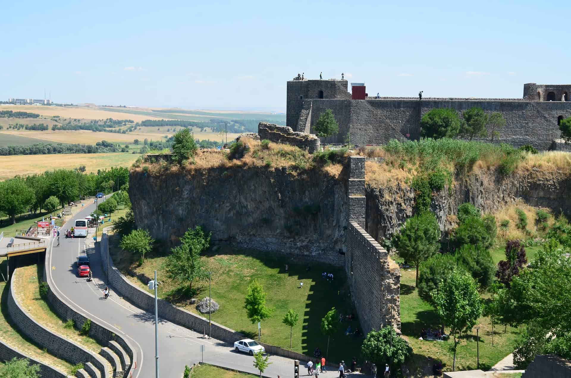 Fortifications in Diyarbakır, Turkey