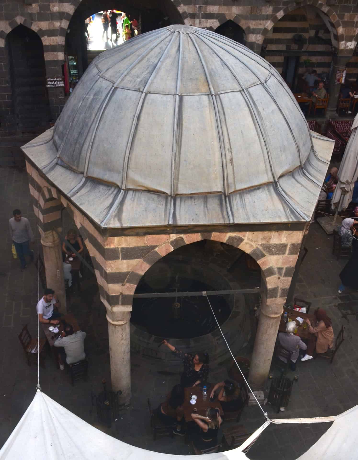 Fountain at Hasan Pasha Han