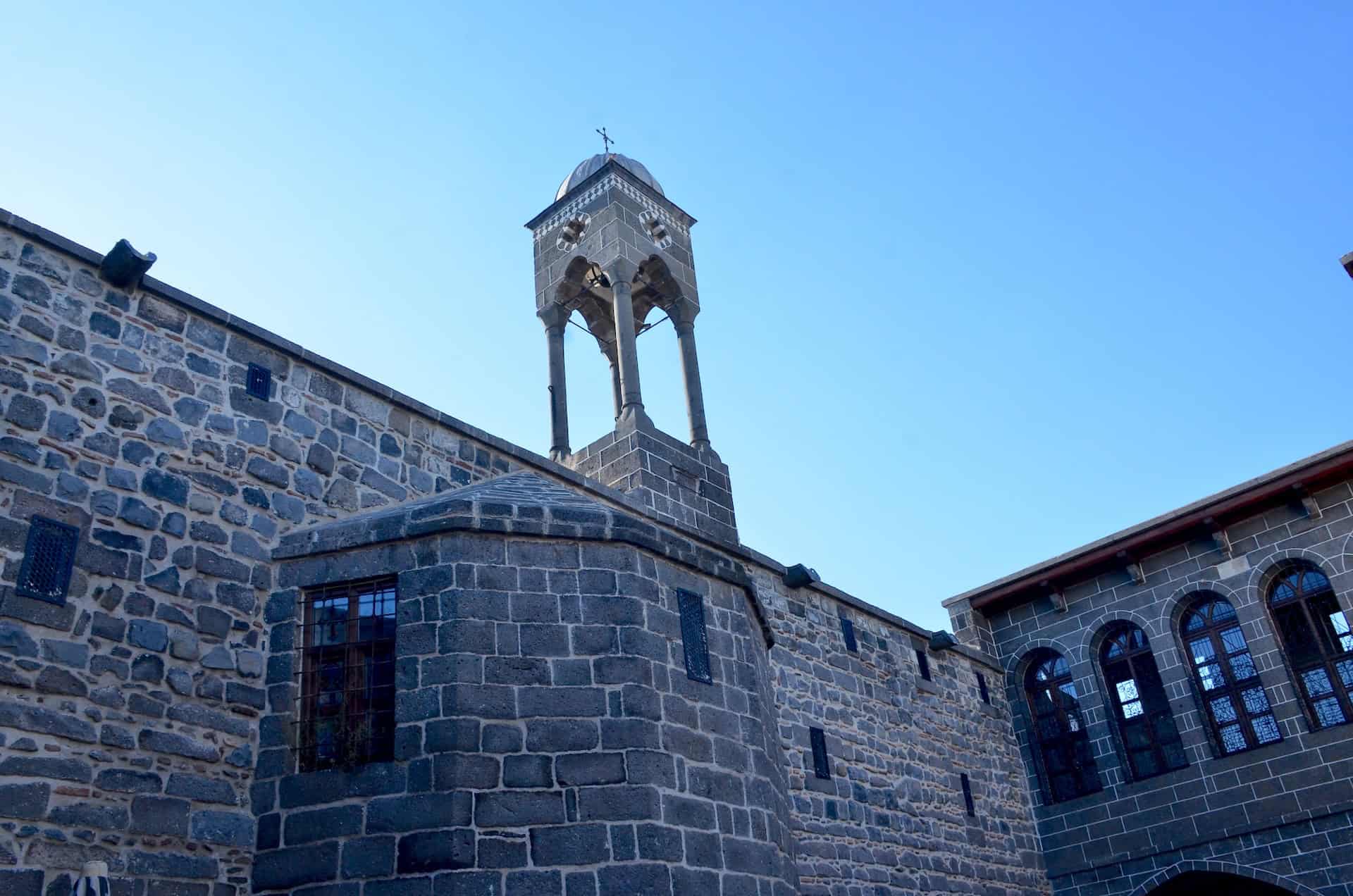 Bell tower of Mar Petyun Chaldean Catholic Church