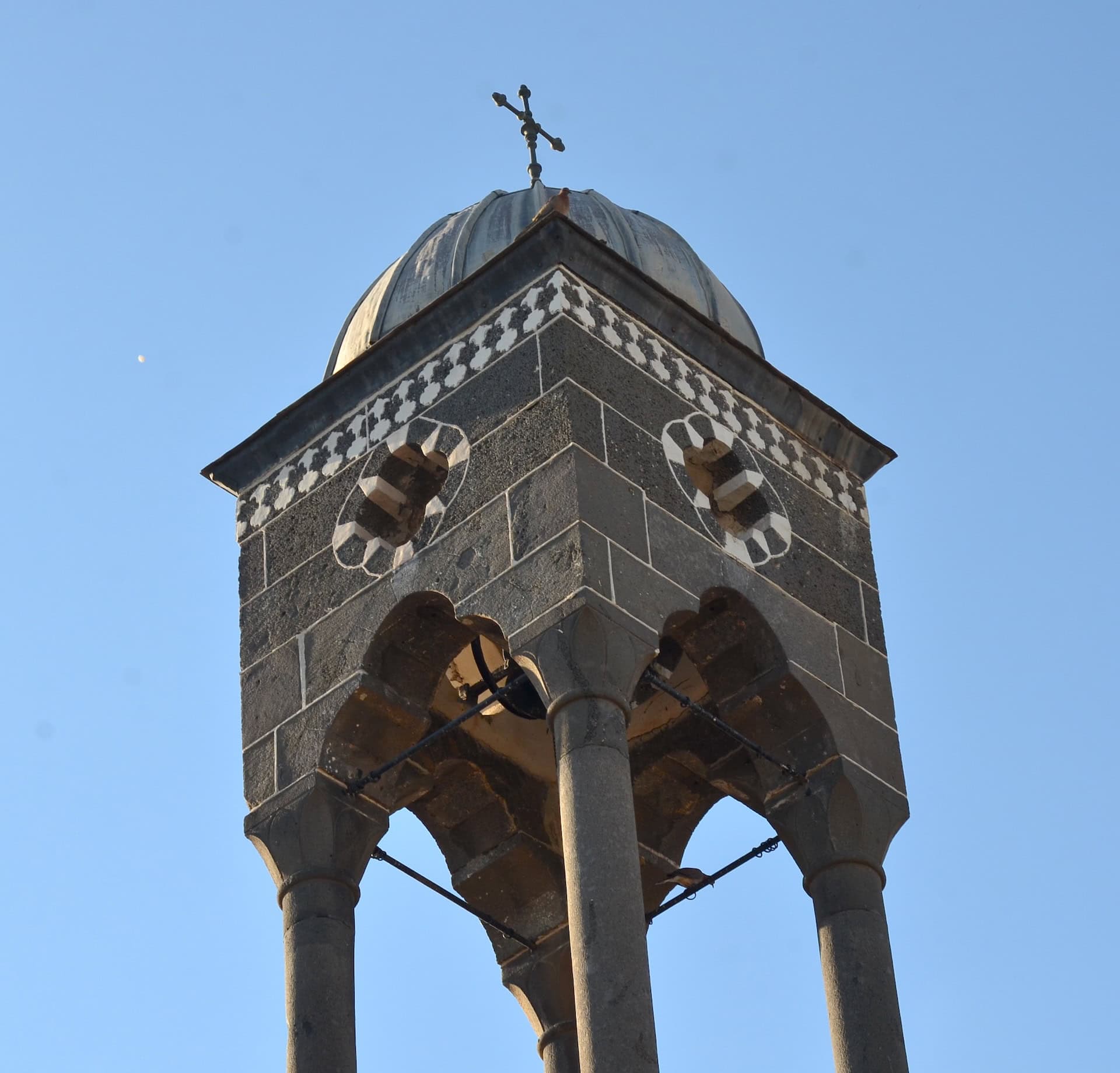 Bell tower of Mar Petyun Chaldean Catholic Church