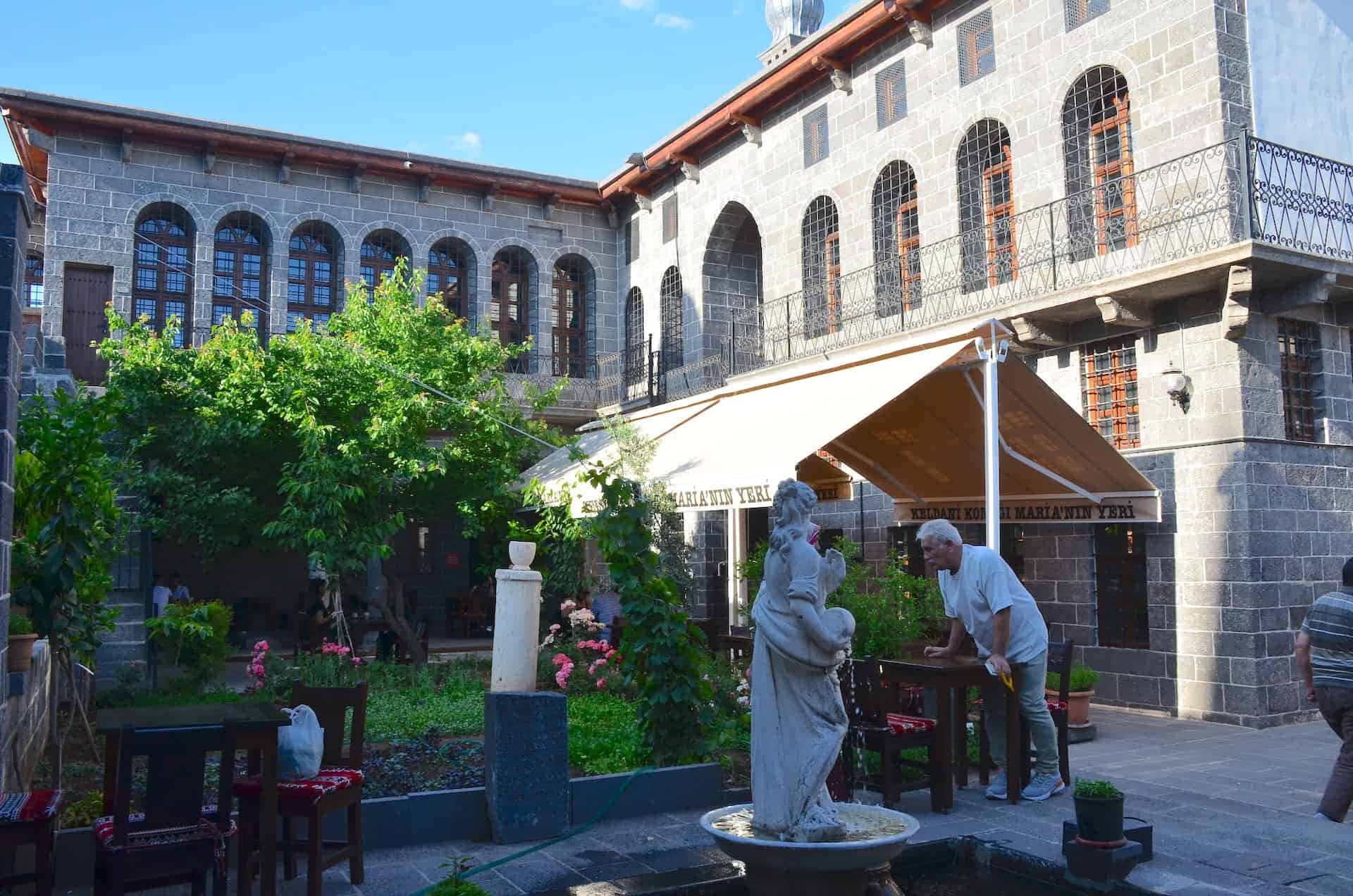 Courtyard of Mar Petyun Chaldean Catholic Church