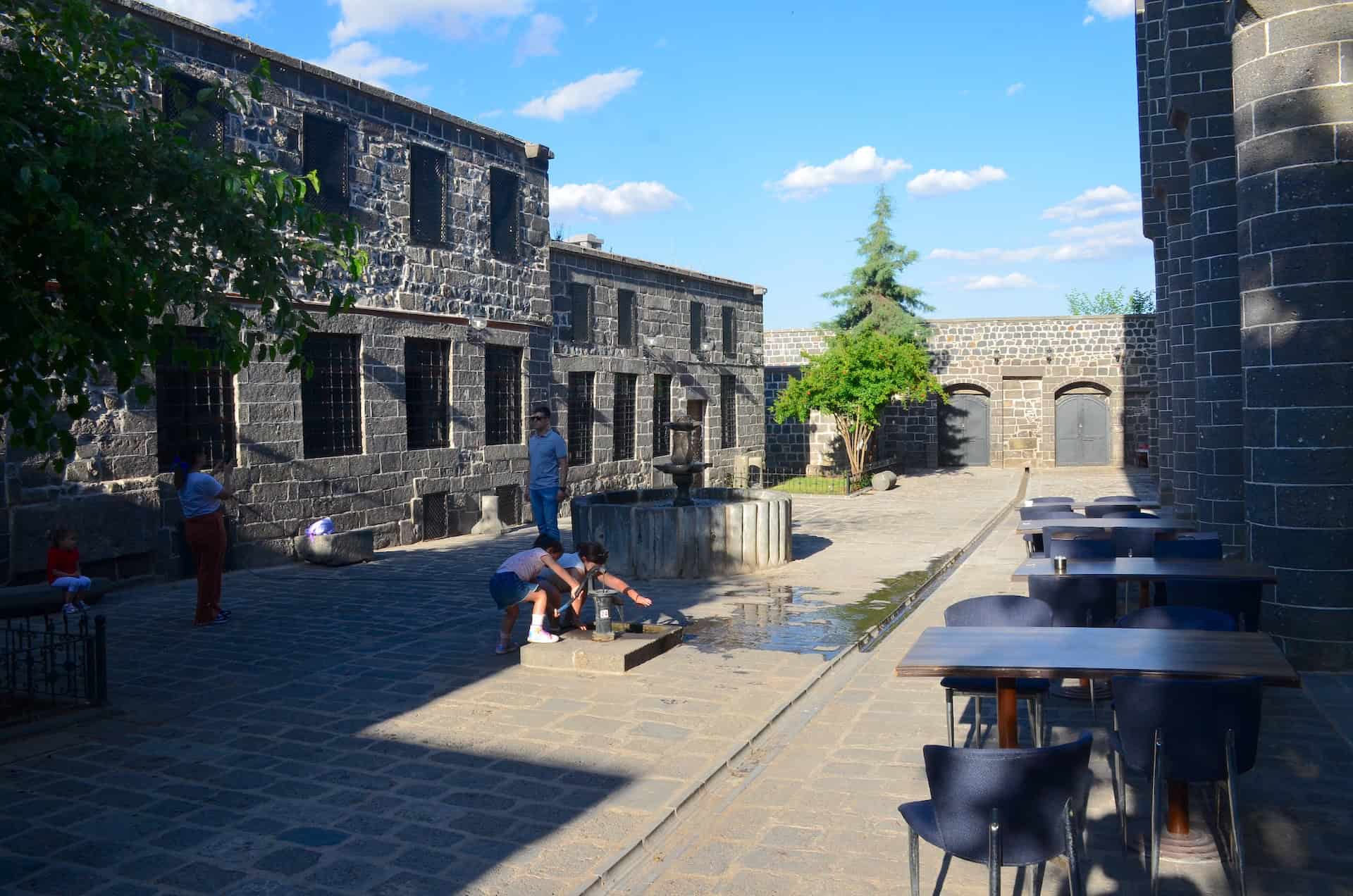 Courtyard of Surp Giragos Armenian Church