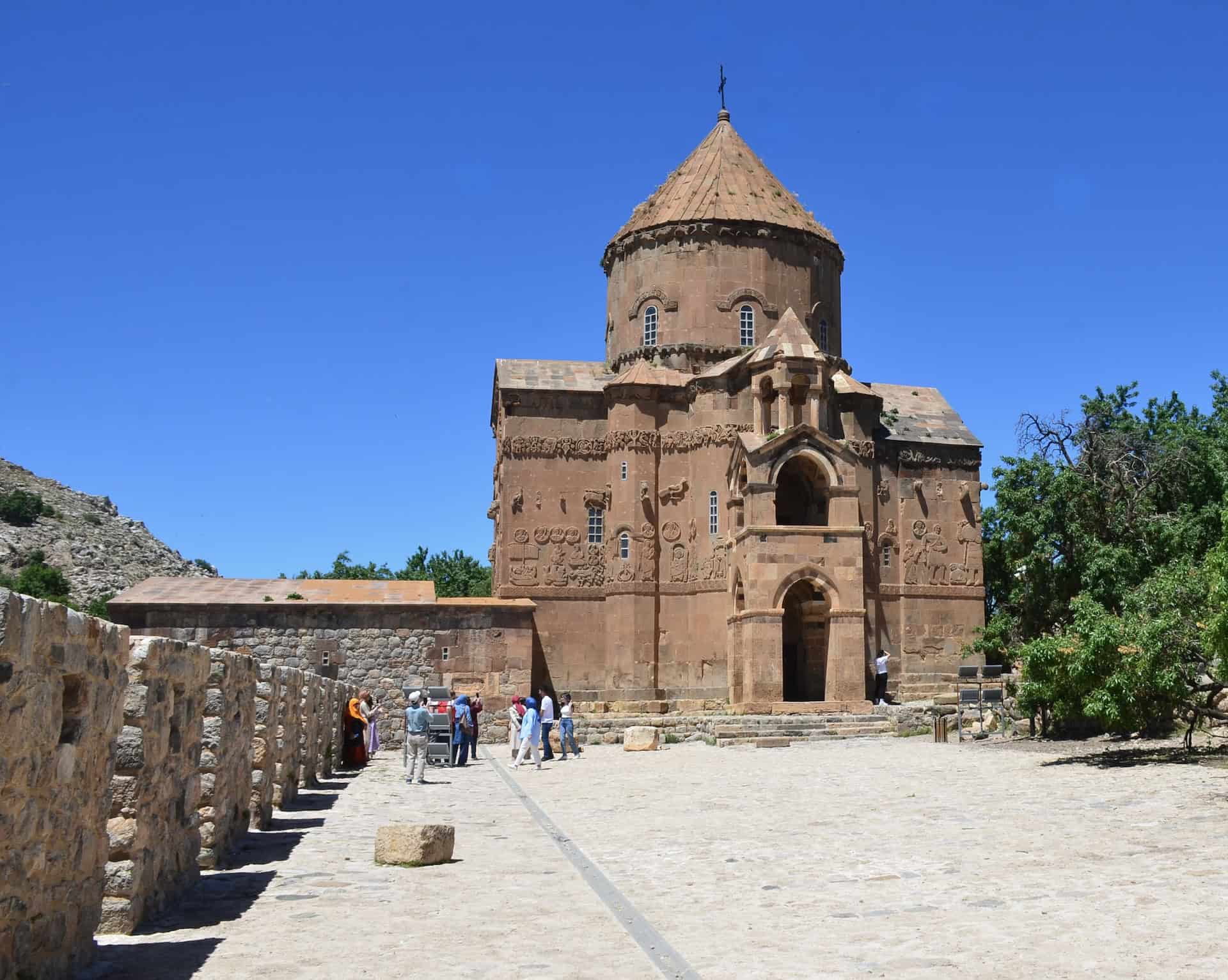 Holy Cross Cathedral on Akdamar Island in Turkey