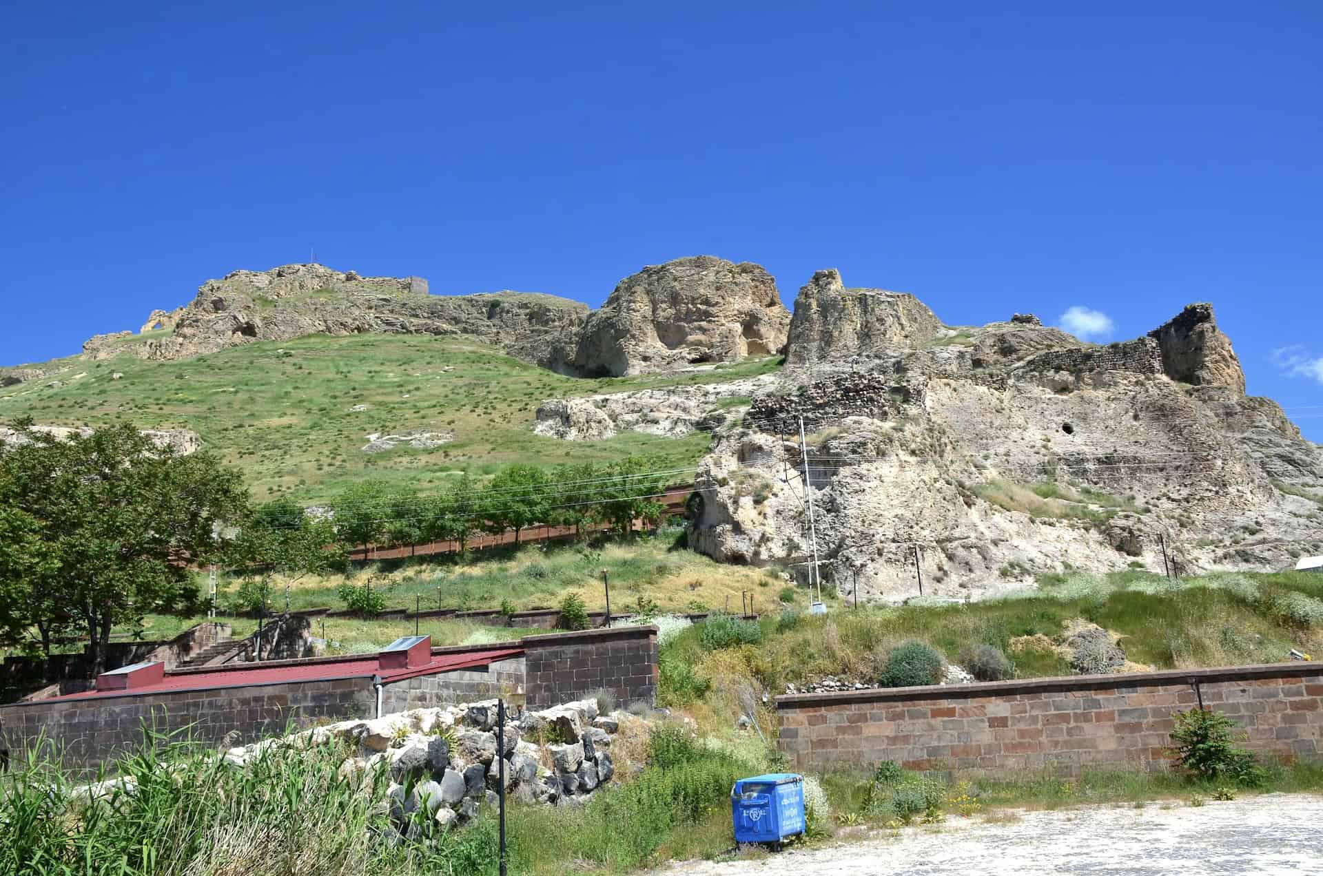 Adilcevaz Castle in Adilcevaz, Turkey