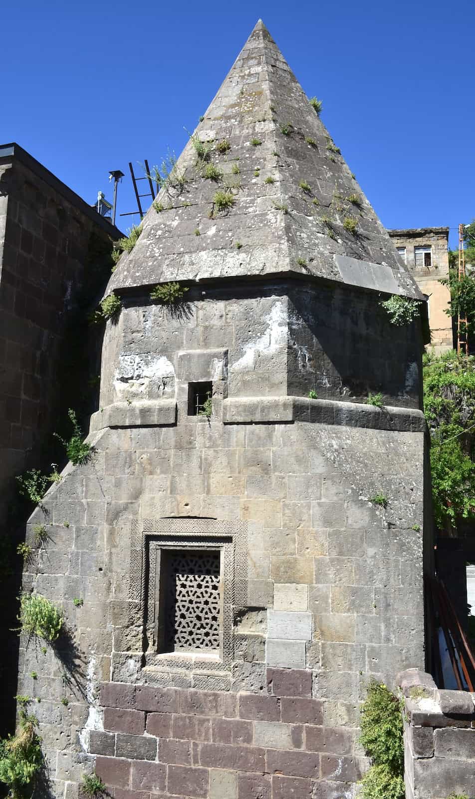 Tomb of Şerefhan IV at the Şerefiye Mosque in Bitlis, Turkey