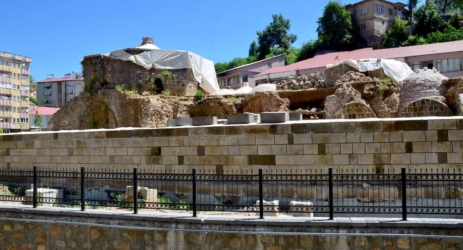 Men's section of the Pasha Hamam