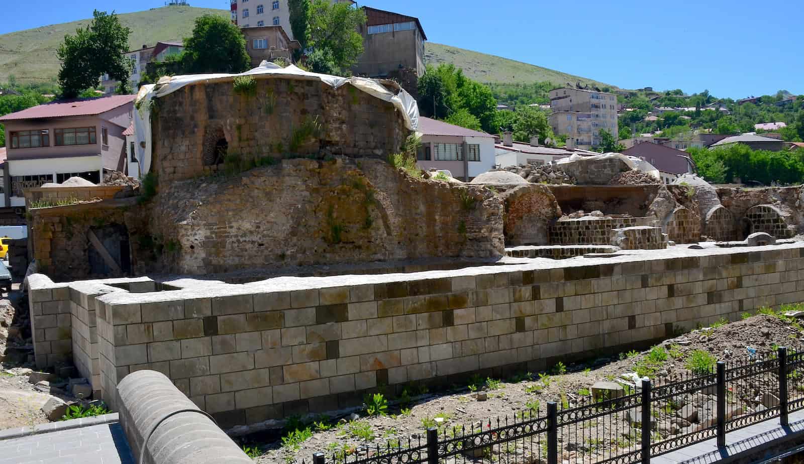 Men's section of the Pasha Hamam in Bitlis, Turkey