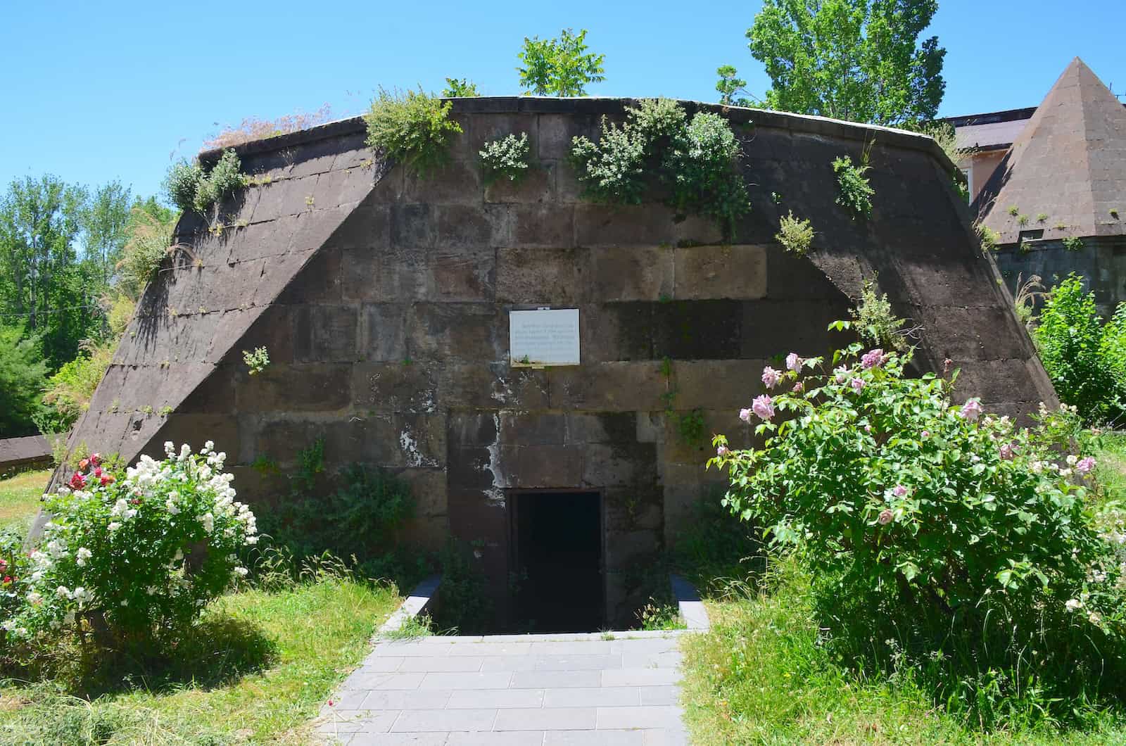 Şerefhan family tomb dated 1391 at the Ihlasiye Madrasa in Bitlis, Turkey