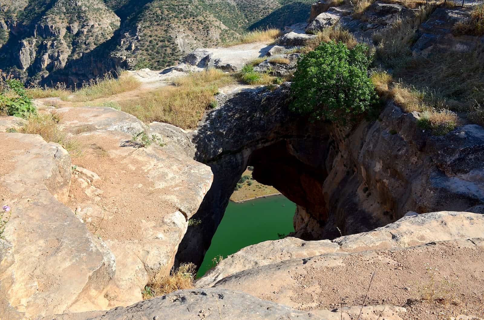 Natural bridge at Rasıl Hacar at Botan Valley National Park