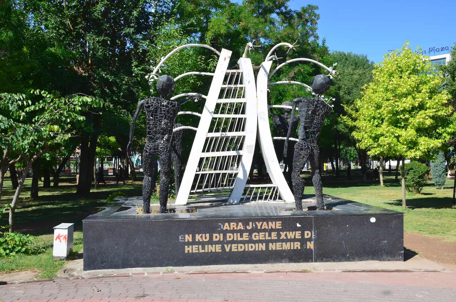 Sculpture at Atatürk Park