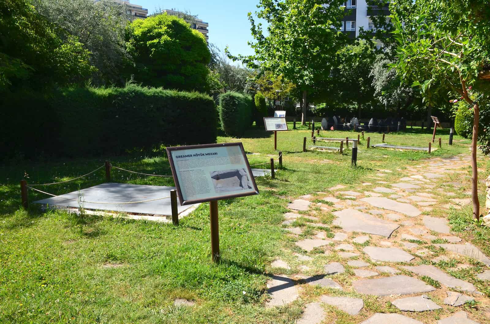 Garden of the Batman Museum in Batman, Turkey