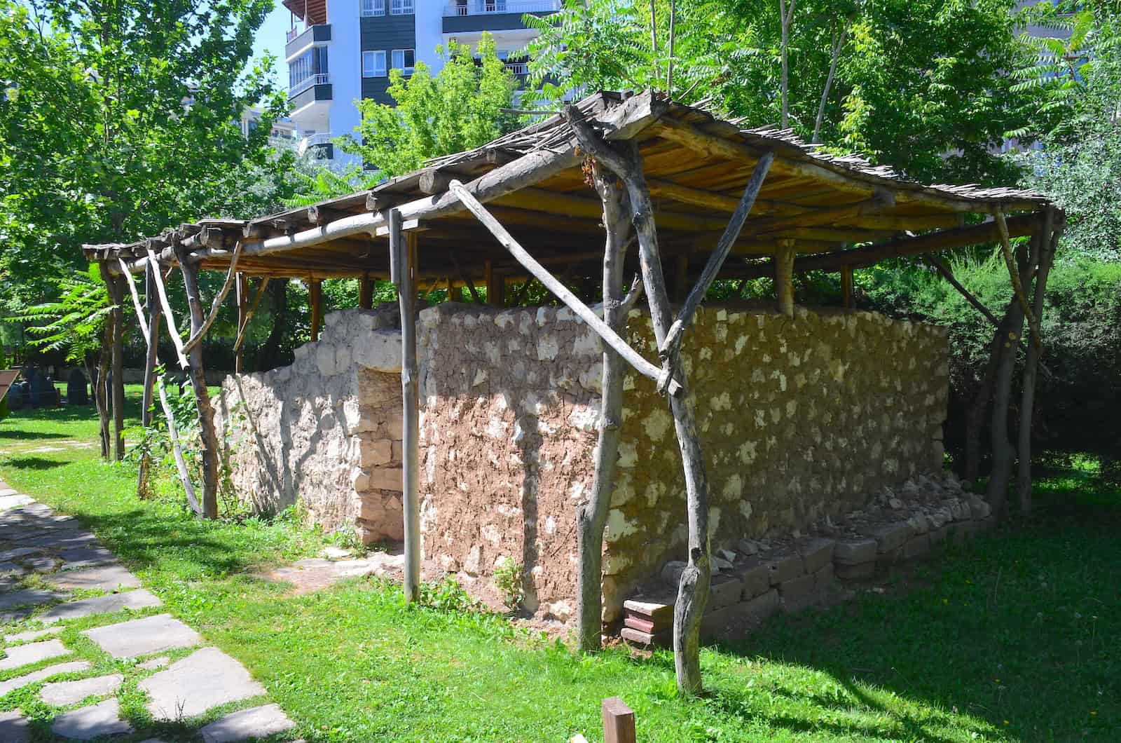 Gre Amer house in the garden of the Batman Museum in Batman, Turkey