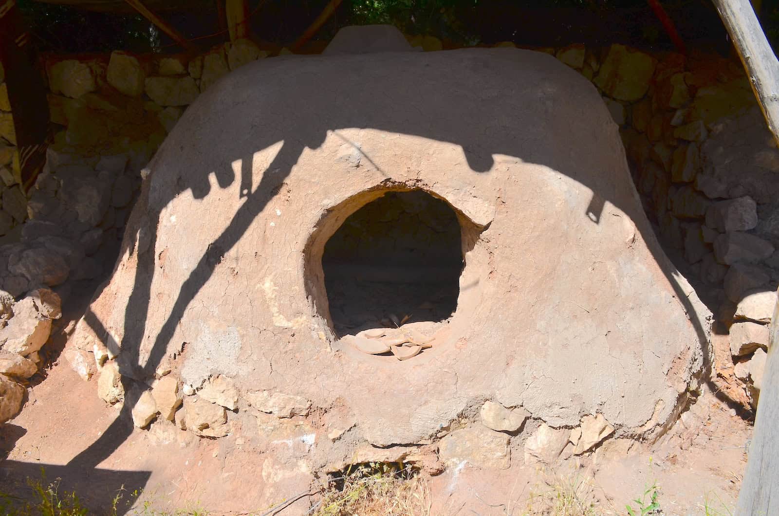 Pottery kiln in the Hasankeyf section of the garden