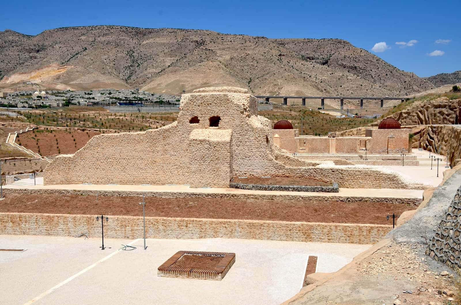 Koç Mosque at the Hasankeyf Archaeological Park in Turkey