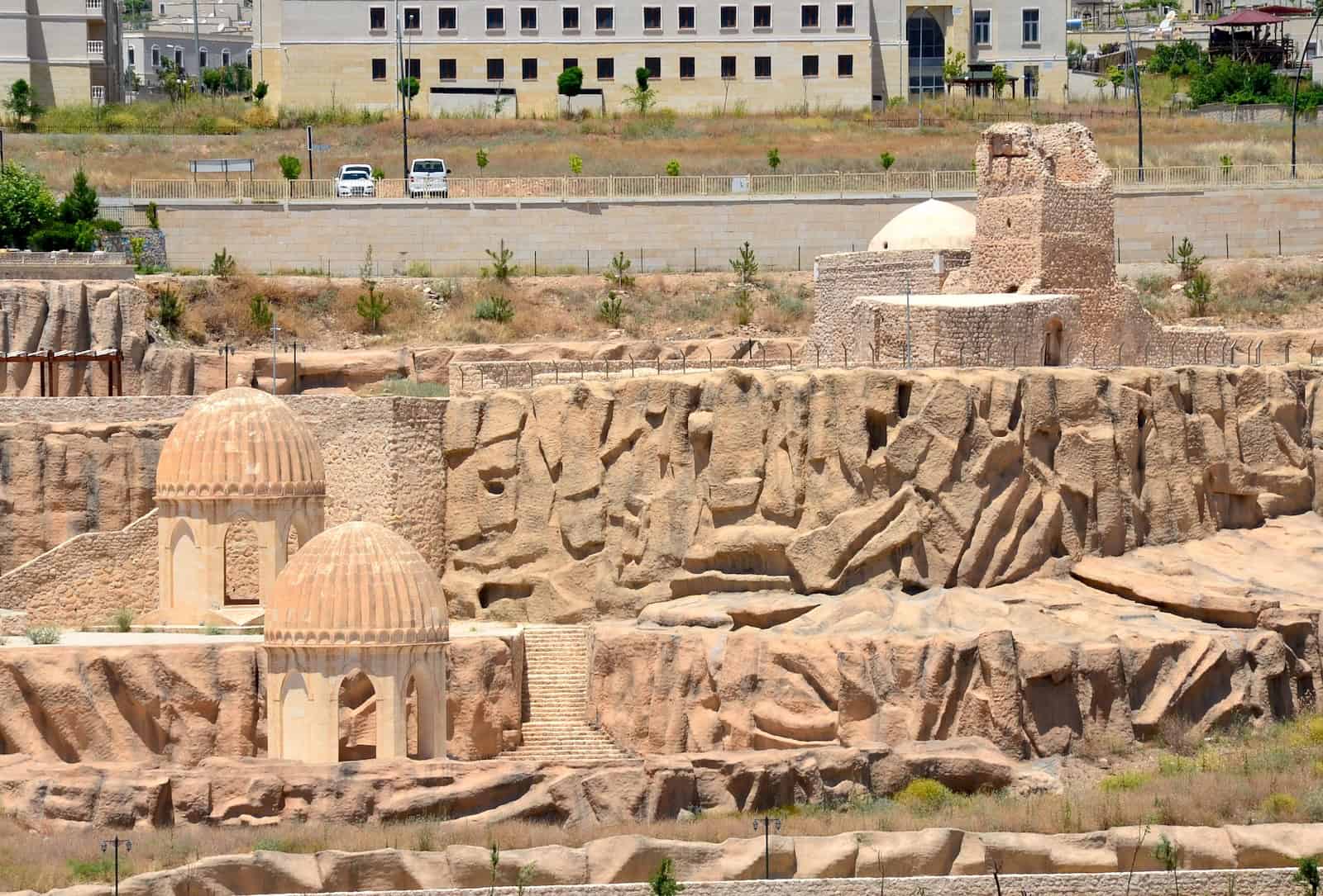 Imam Abdullah Zawiya at the Hasankeyf Archaeological Park in Turkey