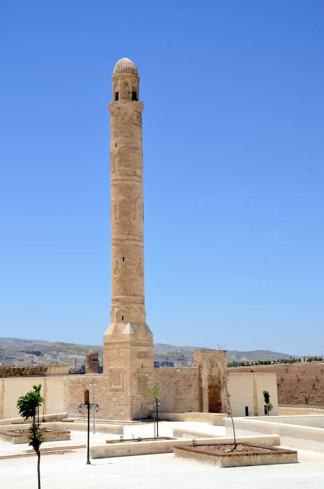 Er-rızk Mosque at the Hasankeyf Archaeological Park in Turkey