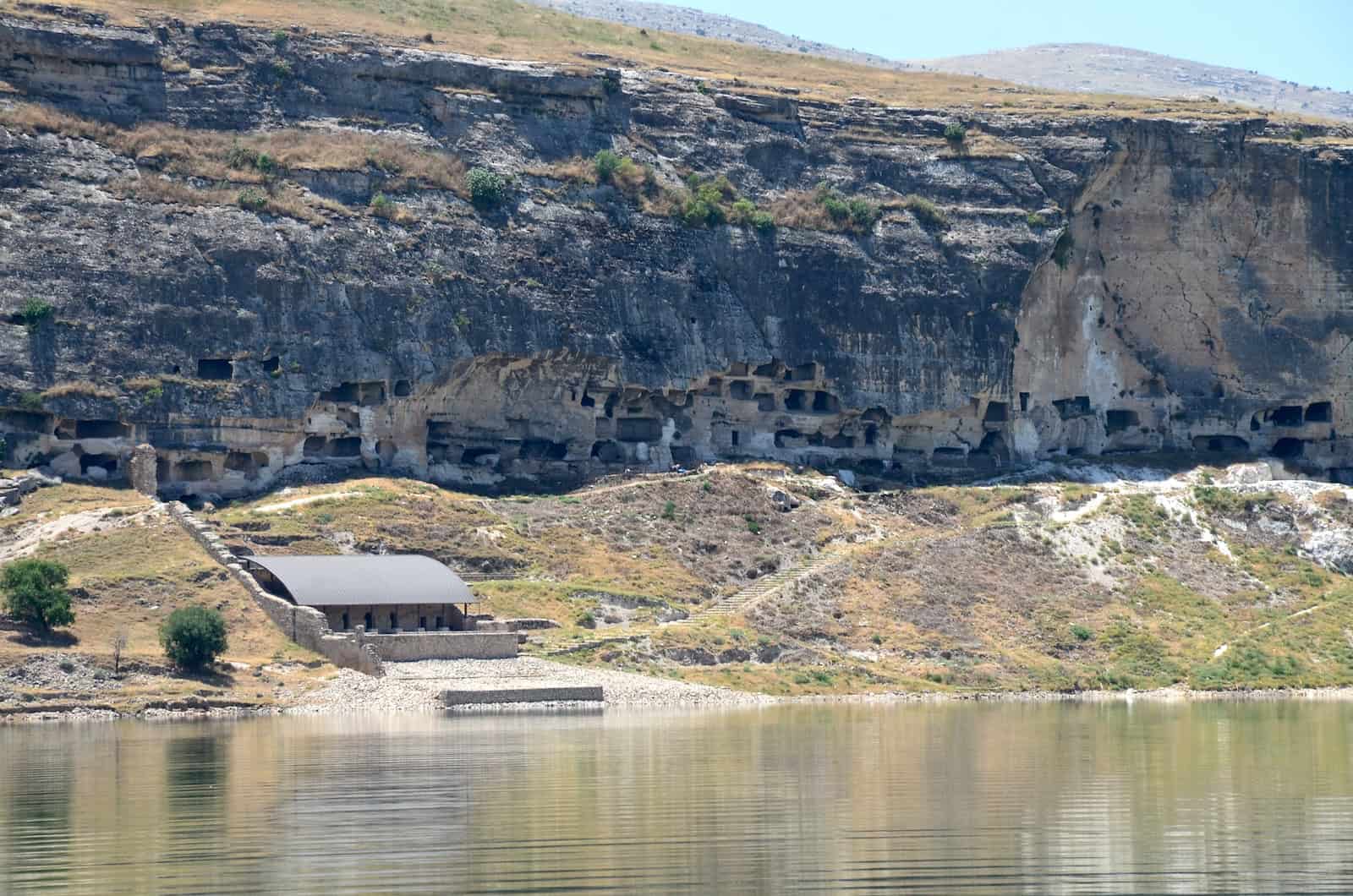 Caves in Hasankeyf, Turkey