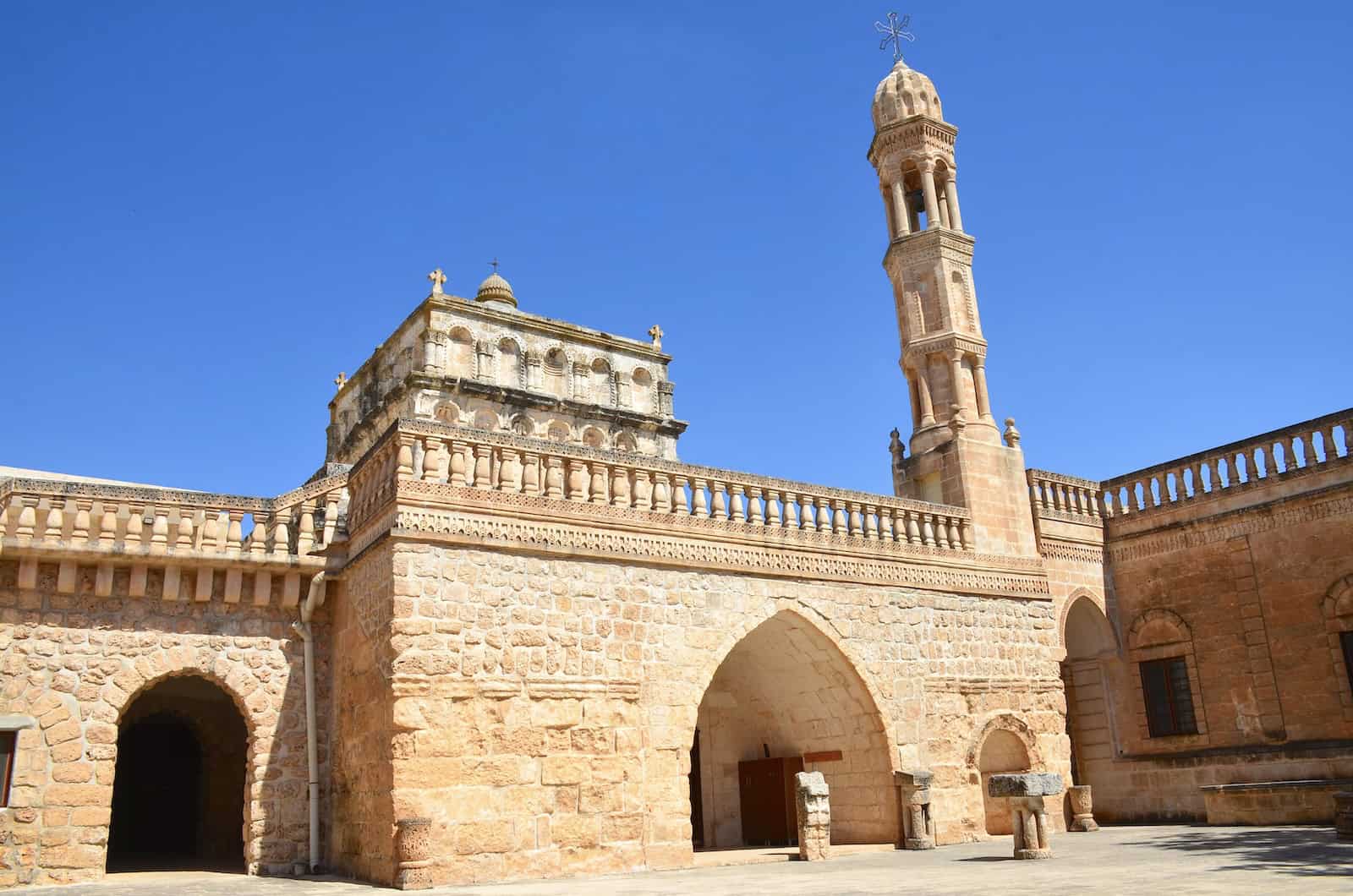 Church at the Monastery of the Virgin Mary in Anıtlı (Hah) in the Tur Abdin, Turkey