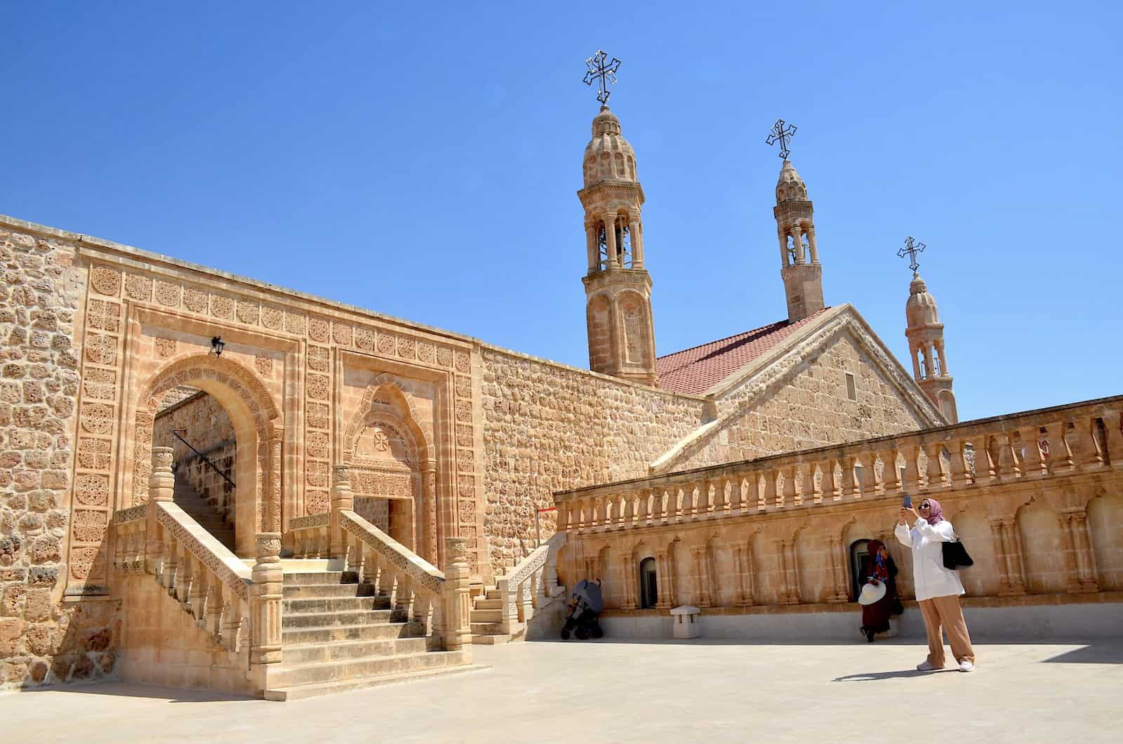 Mor Gabriel Monastery in the Tur Abdin, Turkey