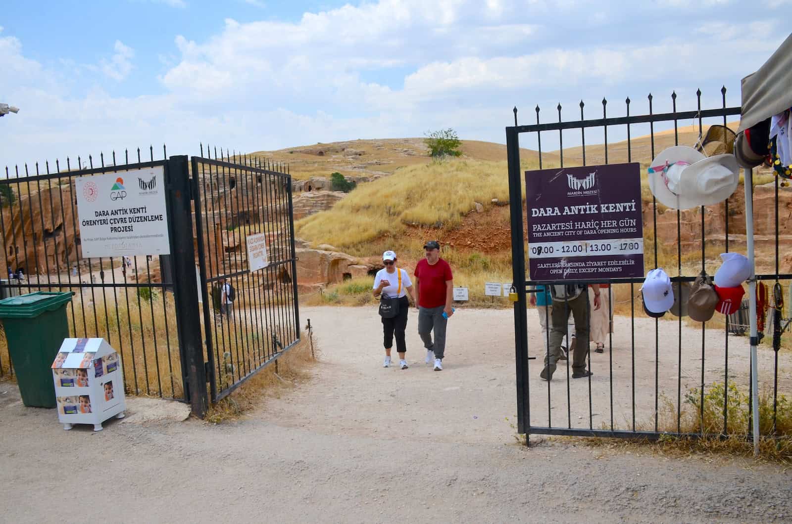 Entrance to the necropolis