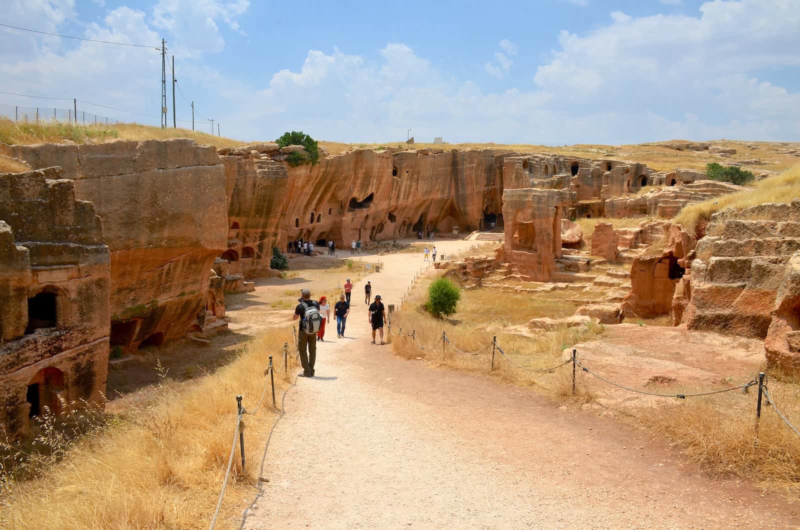 Necropolis in Dara, Turkey