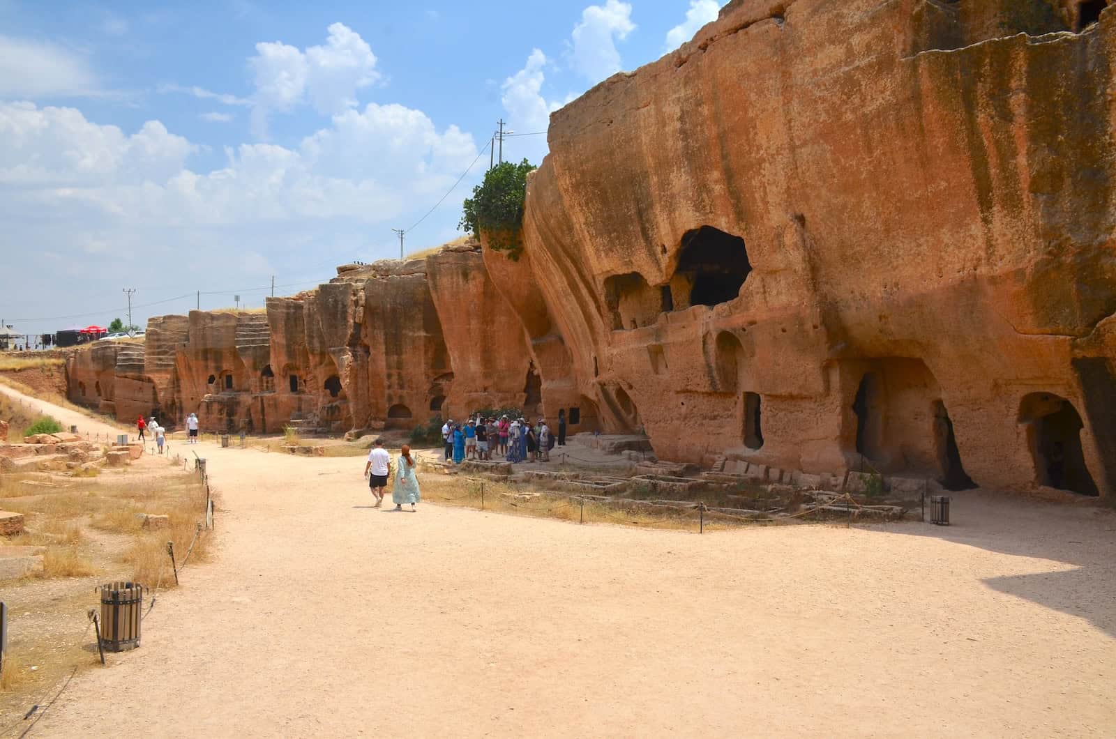 Necropolis in Dara, Turkey