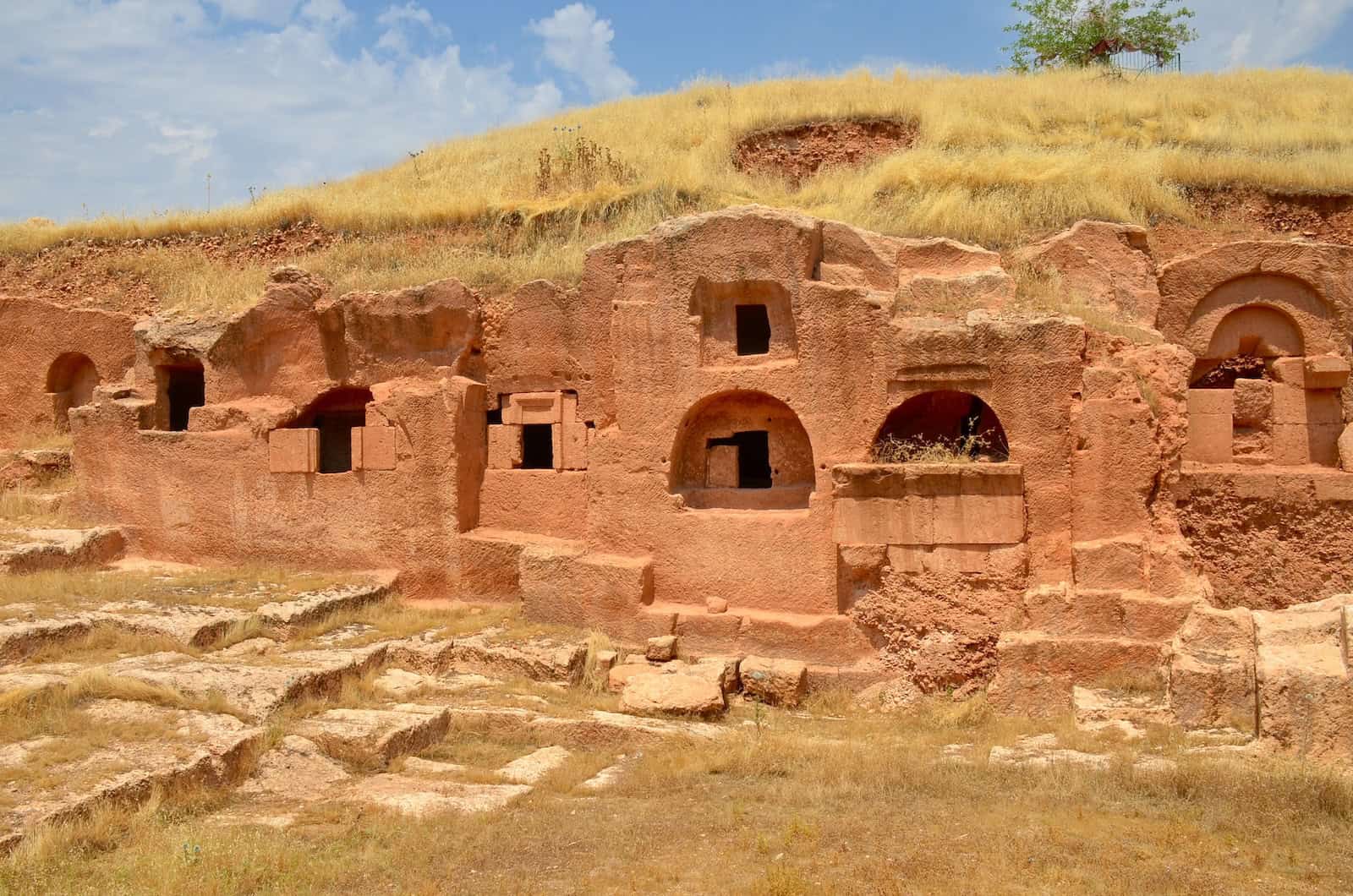 Necropolis in Dara, Turkey