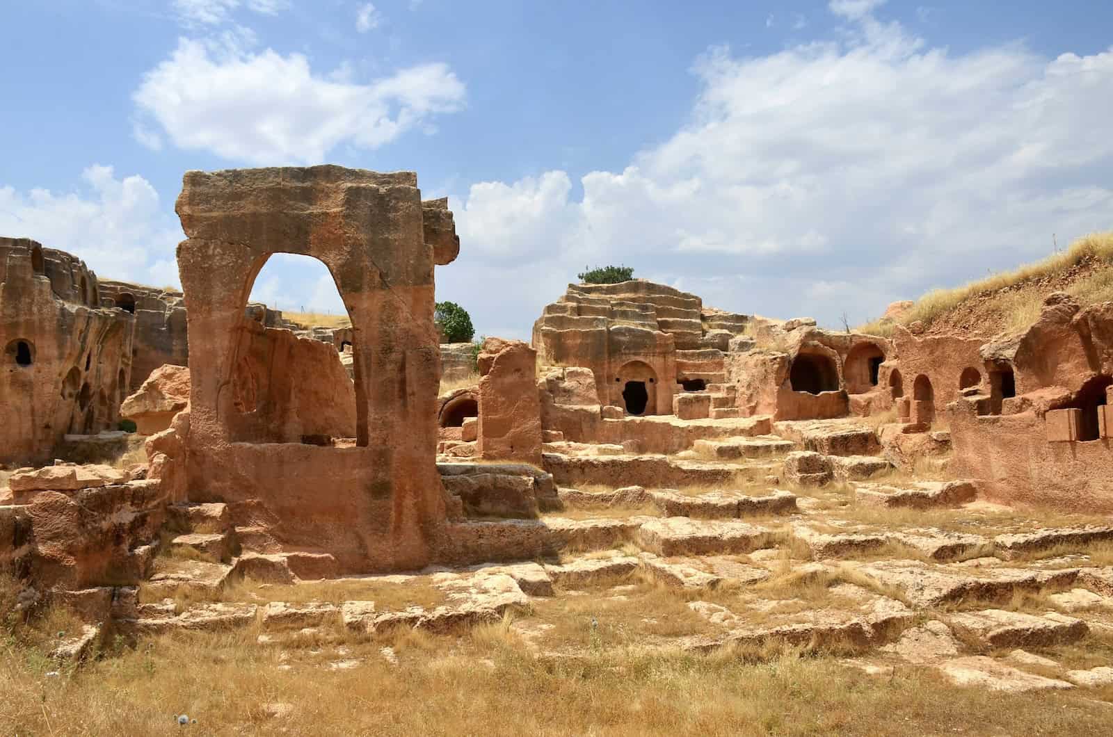 Necropolis in Dara, Turkey