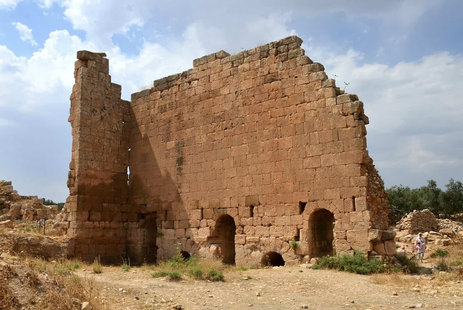 South Gate in the Agora in Dara, Turkey