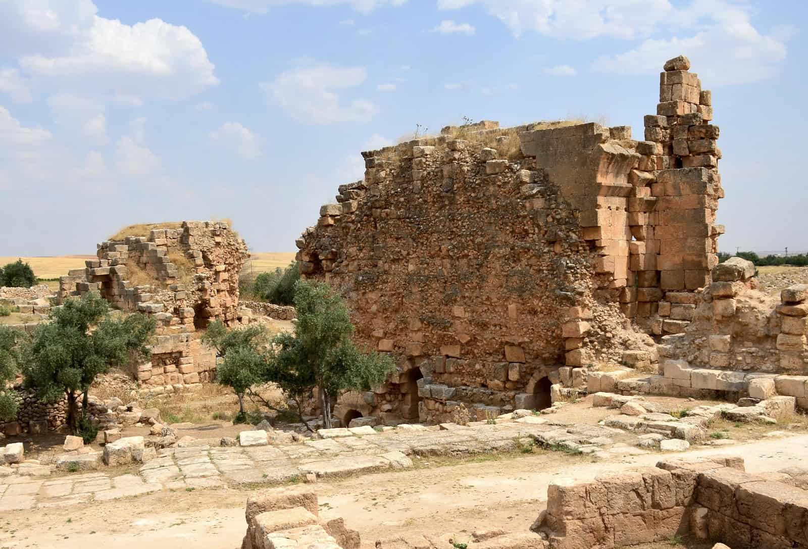 South Gate in the Agora in Dara, Turkey