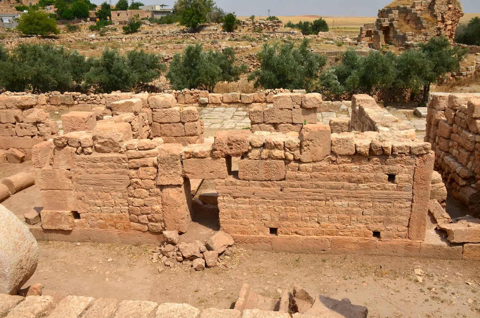 Workshop in the Agora in Dara, Turkey