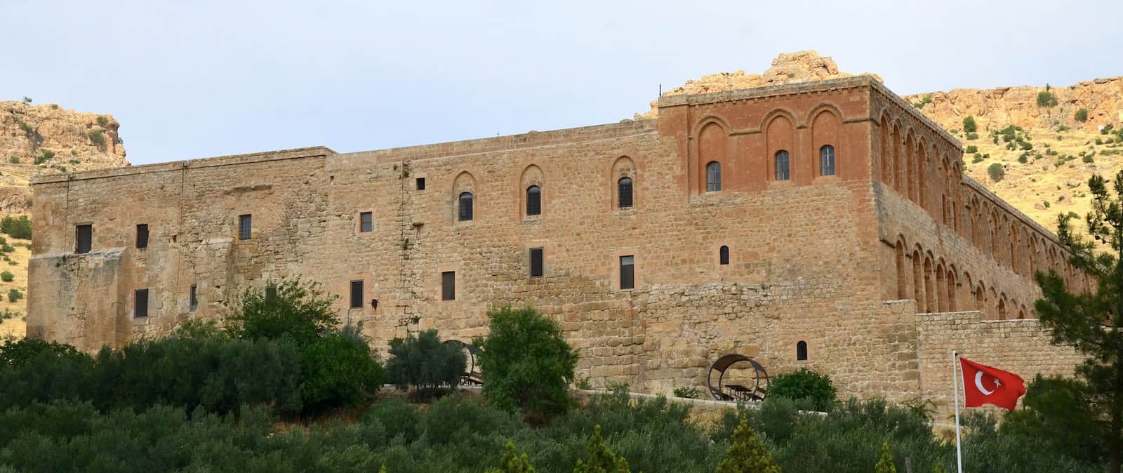 Mor Hananyo Monastery in the Tur Abdin, Turkey