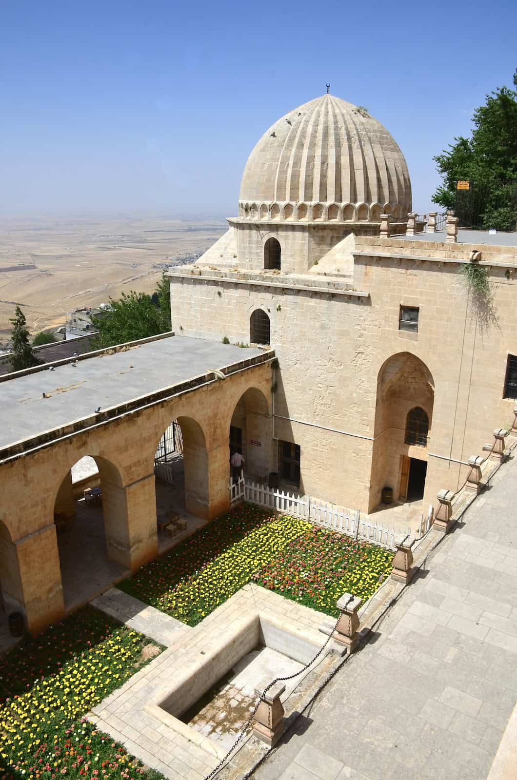 Lower courtyard of the Zinciriye Madrasa