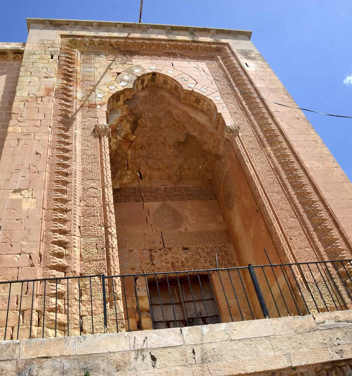 Monumental entrance of the Zinciriye Madrasa