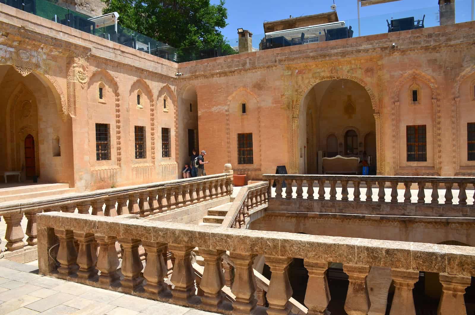 Terrace of the Old Post Office in Mardin, Turkey