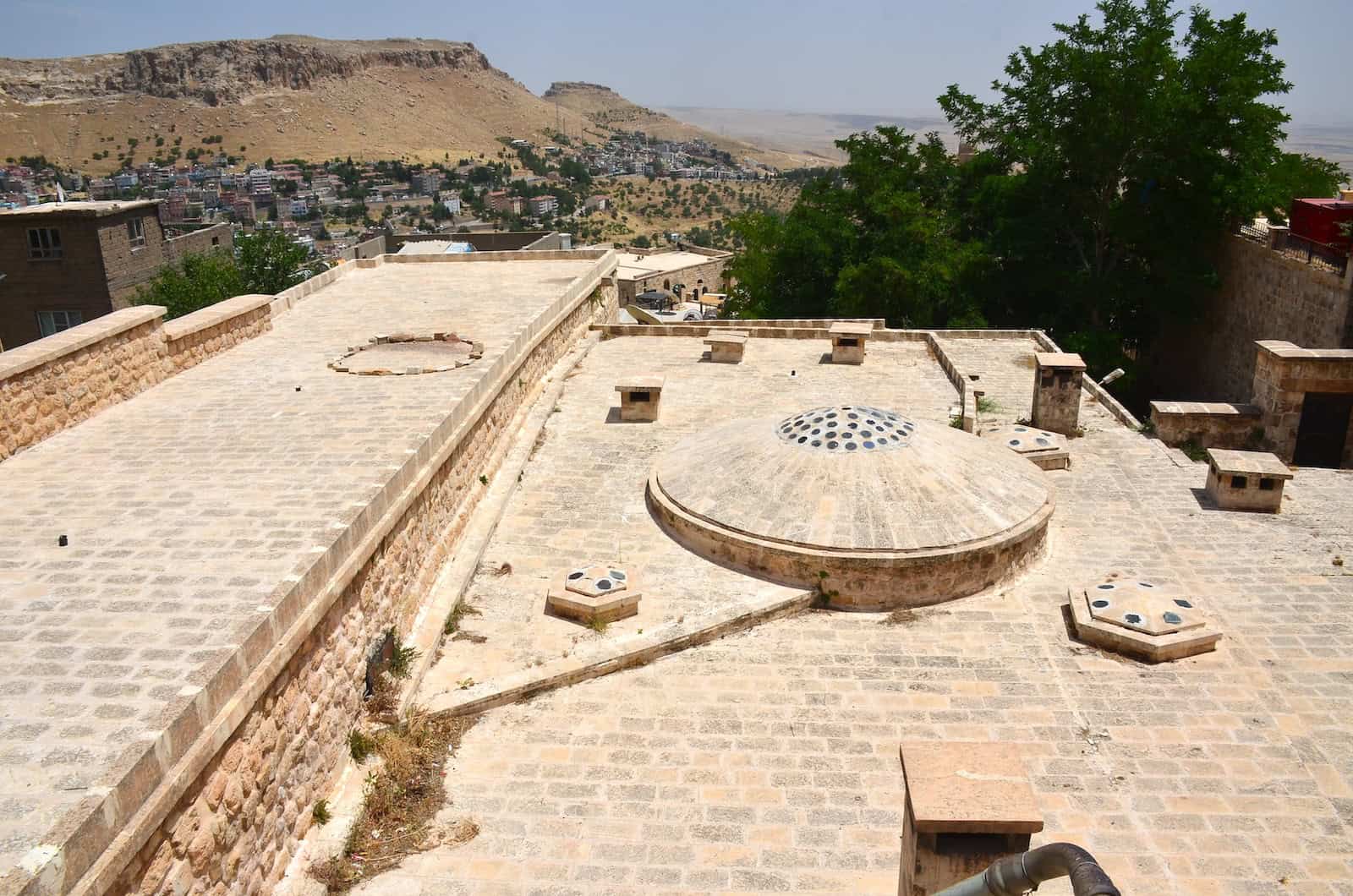 Roof of the Savurkapı Hamam in Mardin, Turkey