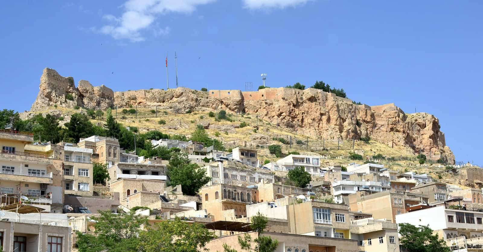 Mardin Castle in Mardin, Turkey