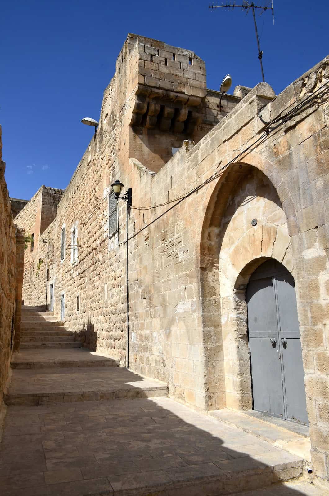 An alley in the old town of Mardin, Turkey