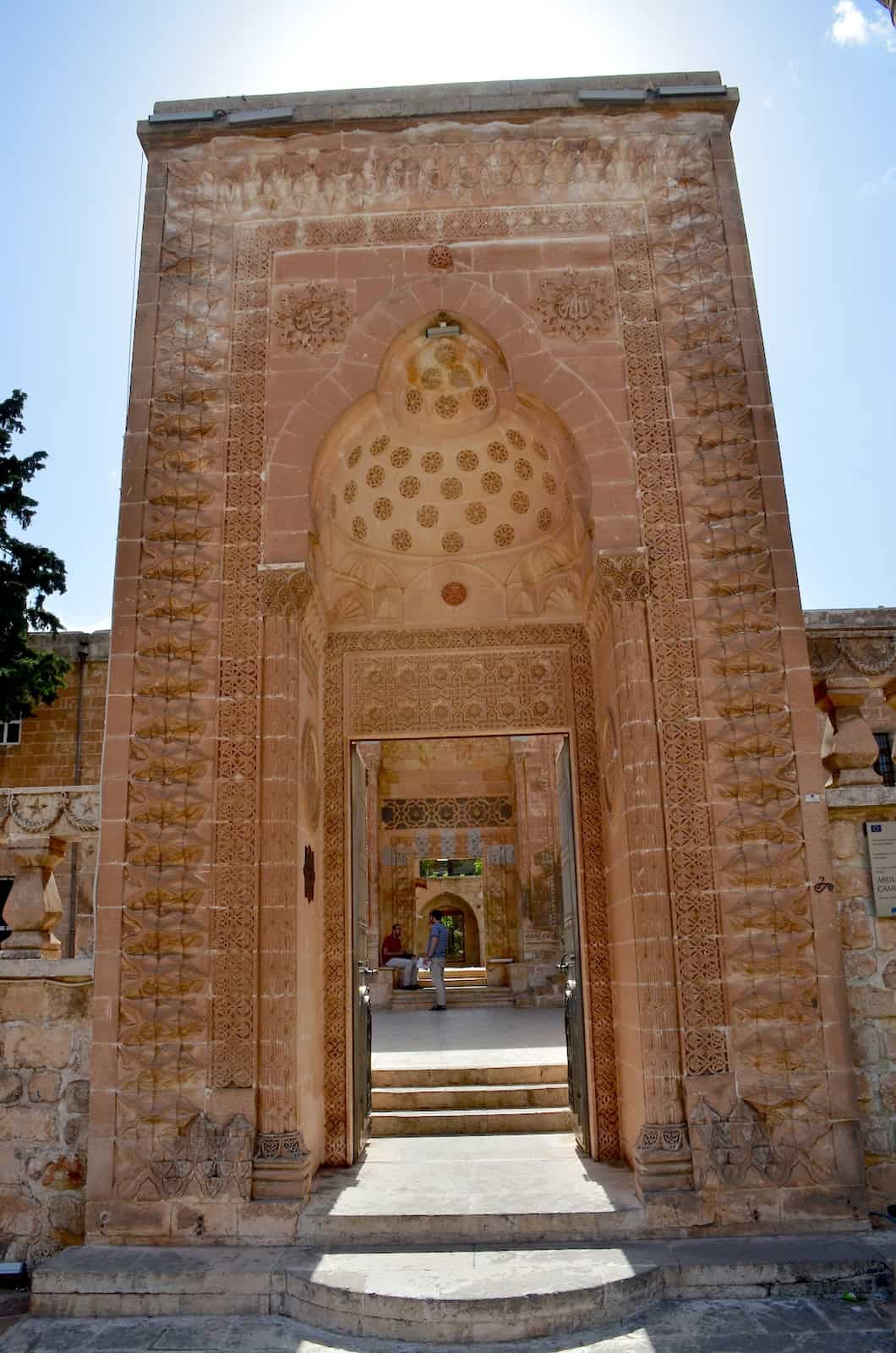 Entrance to the complex of the Latifiye Mosque in Mardin, Turkey