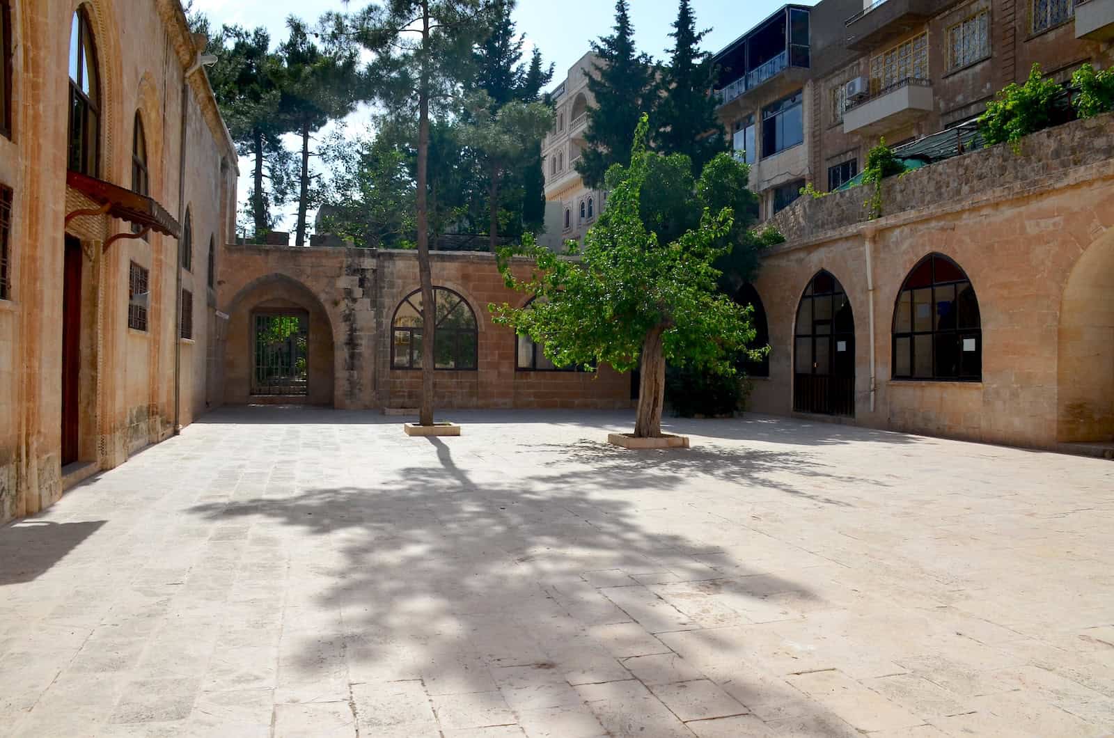 Inner courtyard of the Latifiye Mosque