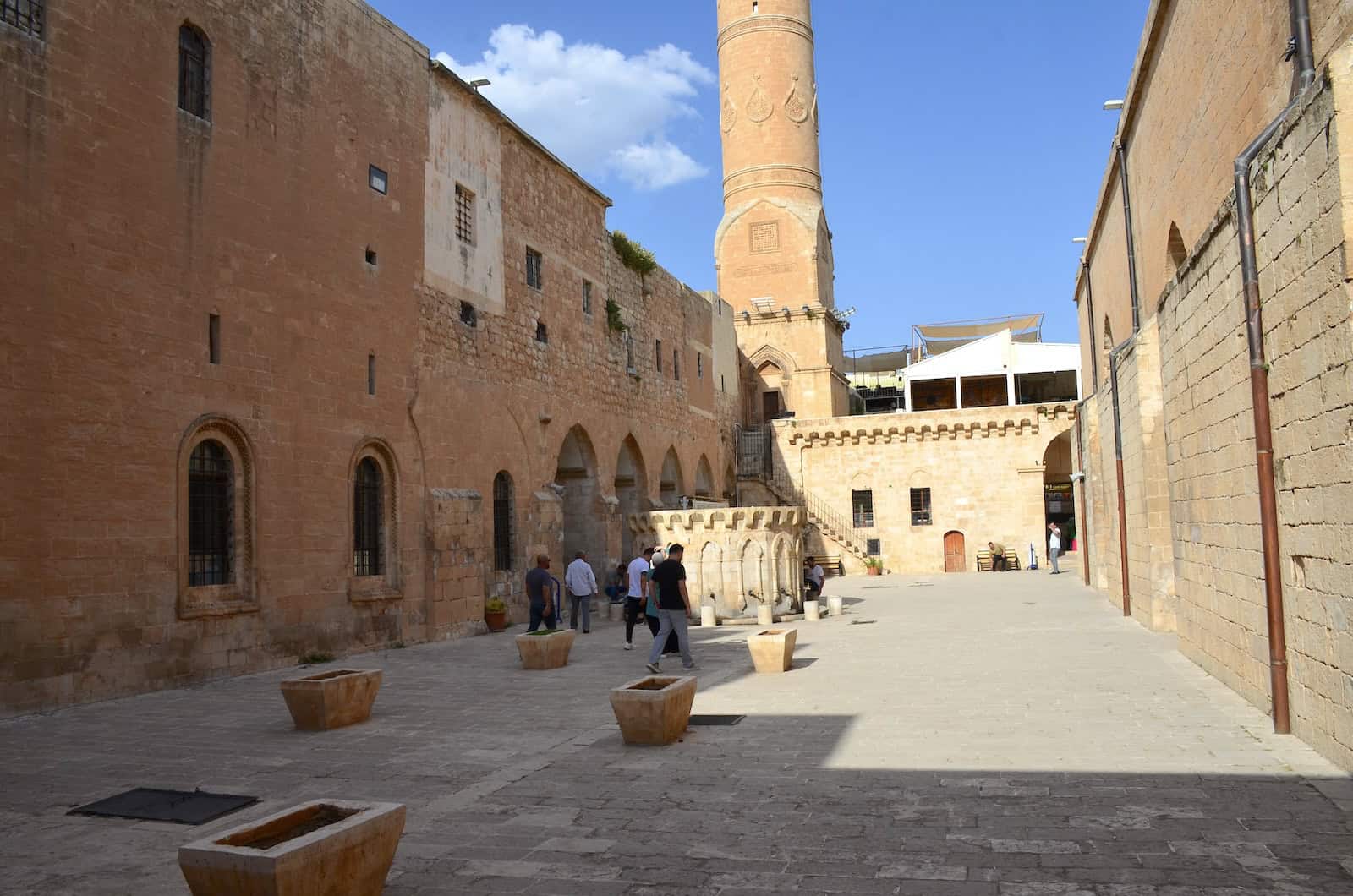 Courtyard of the Grand Mosque of Mardin, Turkey