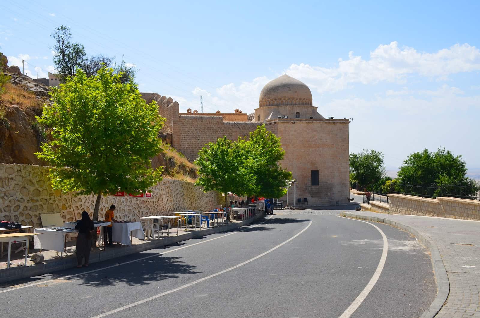 Walking down to the Kasımiye Madrasa