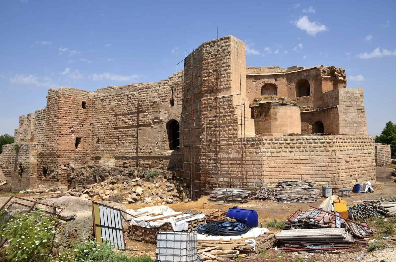 Southwest tower of Harran Castle in Harran, Turkey