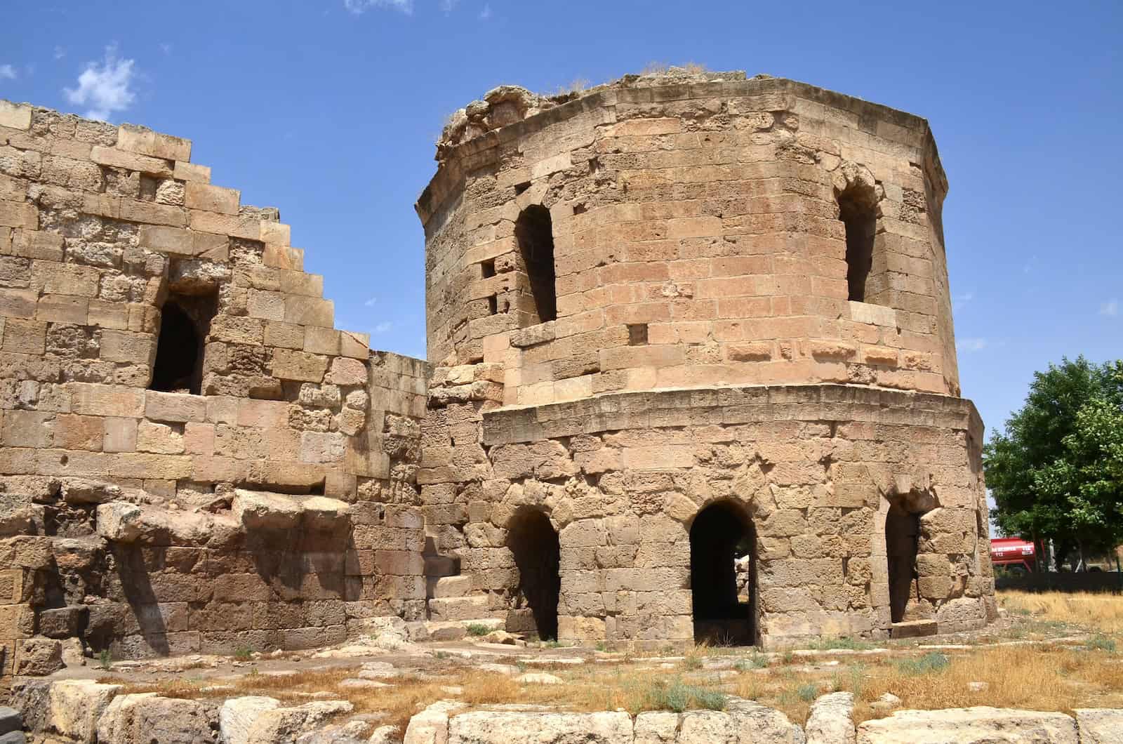 Northwest tower of Harran Castle in Harran, Turkey