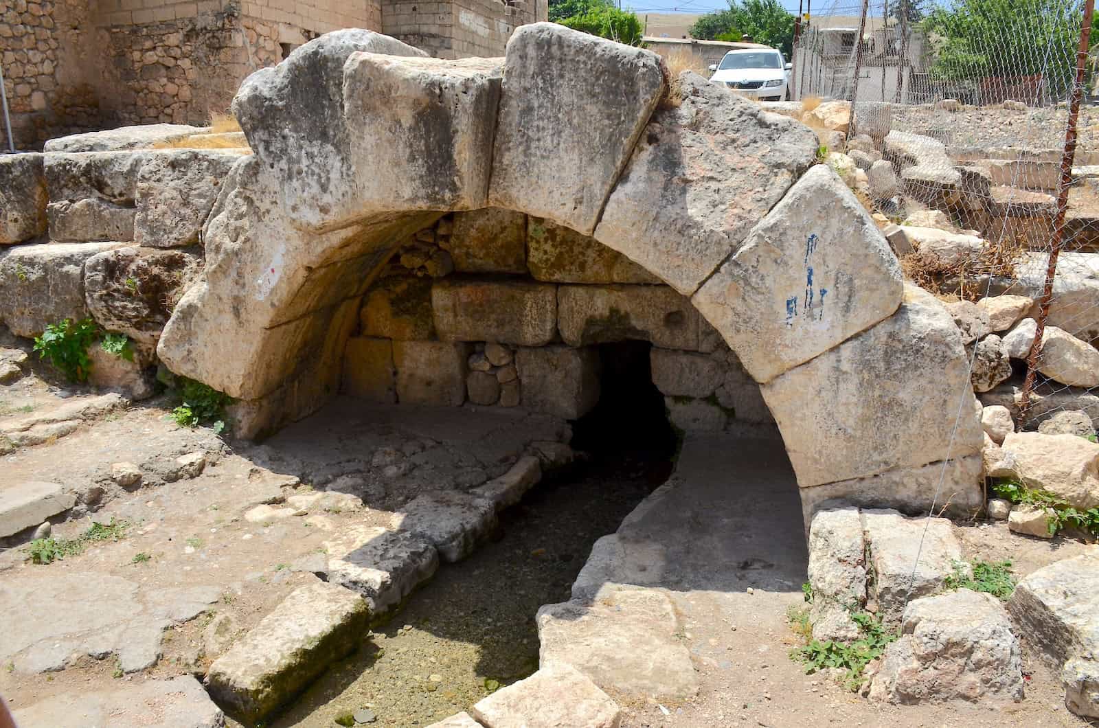 Roman fountain of Perrhe at Örenli village in Turkey