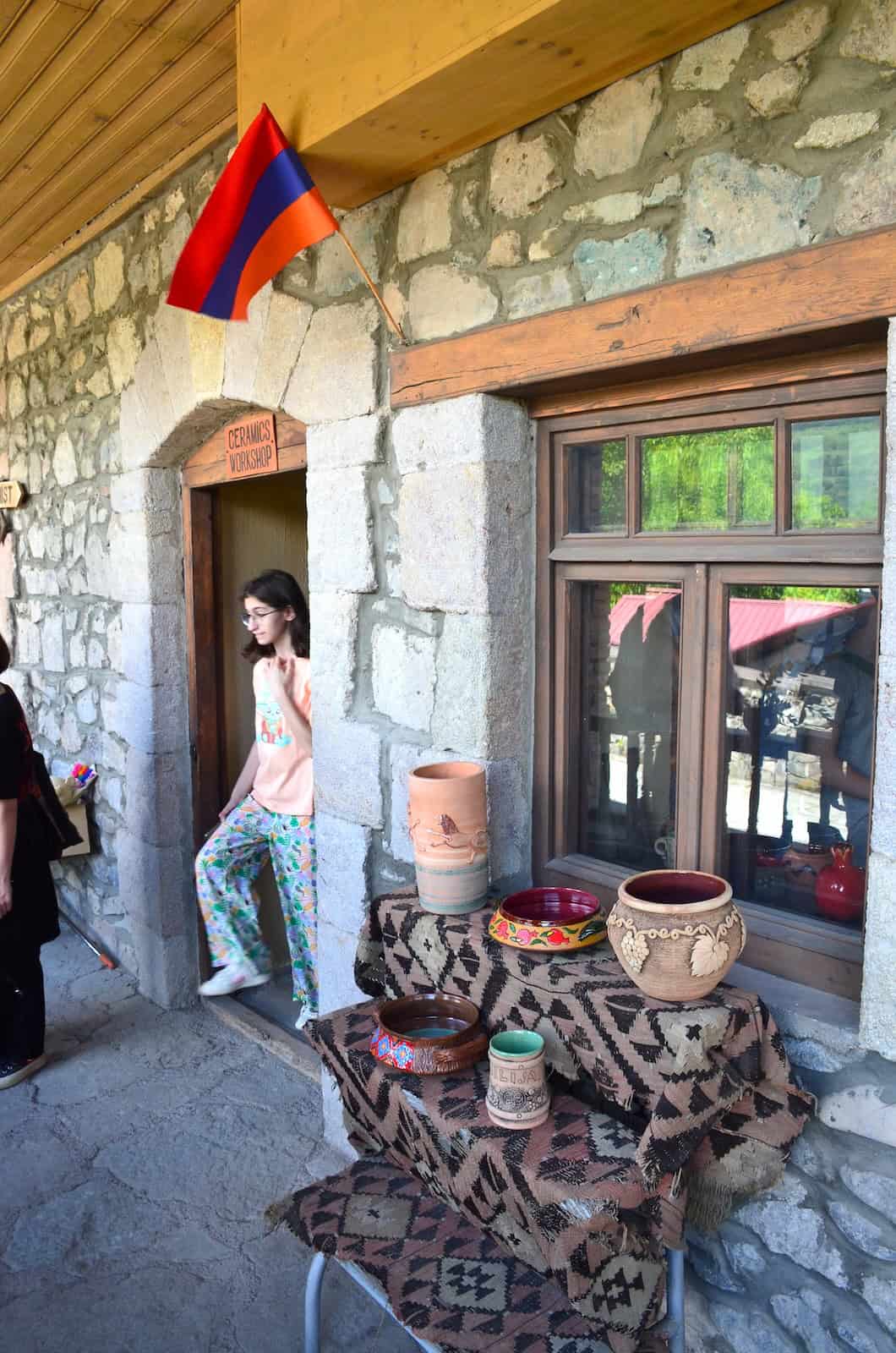 Ceramics workshop at the Tufenkian Old Dilijan Complex in Dilijan, Armenia