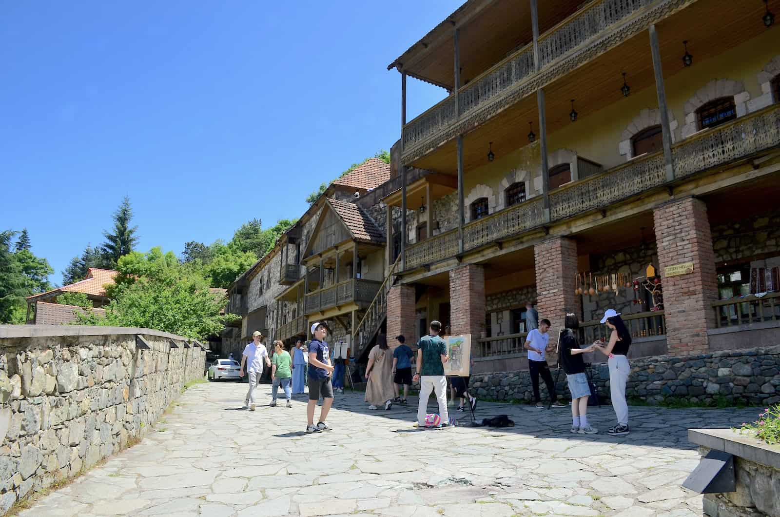 Sharambeyan Street in Dilijan, Dilijan National Park, Armenia