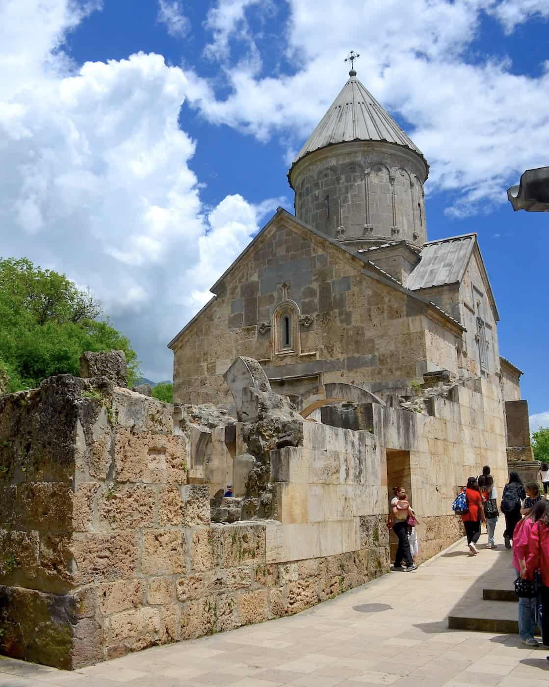 Church of the Holy Mother of God at Haghartsin Monastery in Dilijan National Park, Armenia