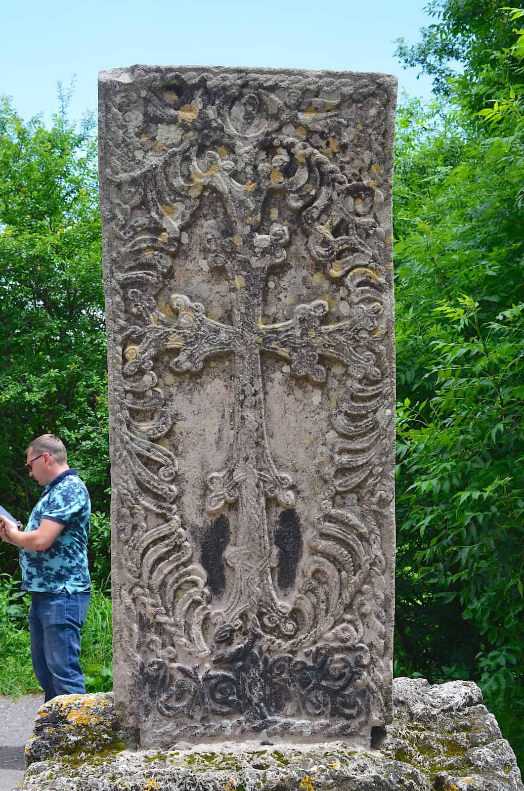 Khachkar at Haghartsin Monastery